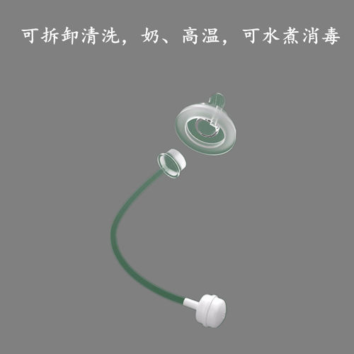 5cm宽口径一体式奶嘴母乳实感通用款欧贝妮贝因美安可苏得了宝贝 - 图2