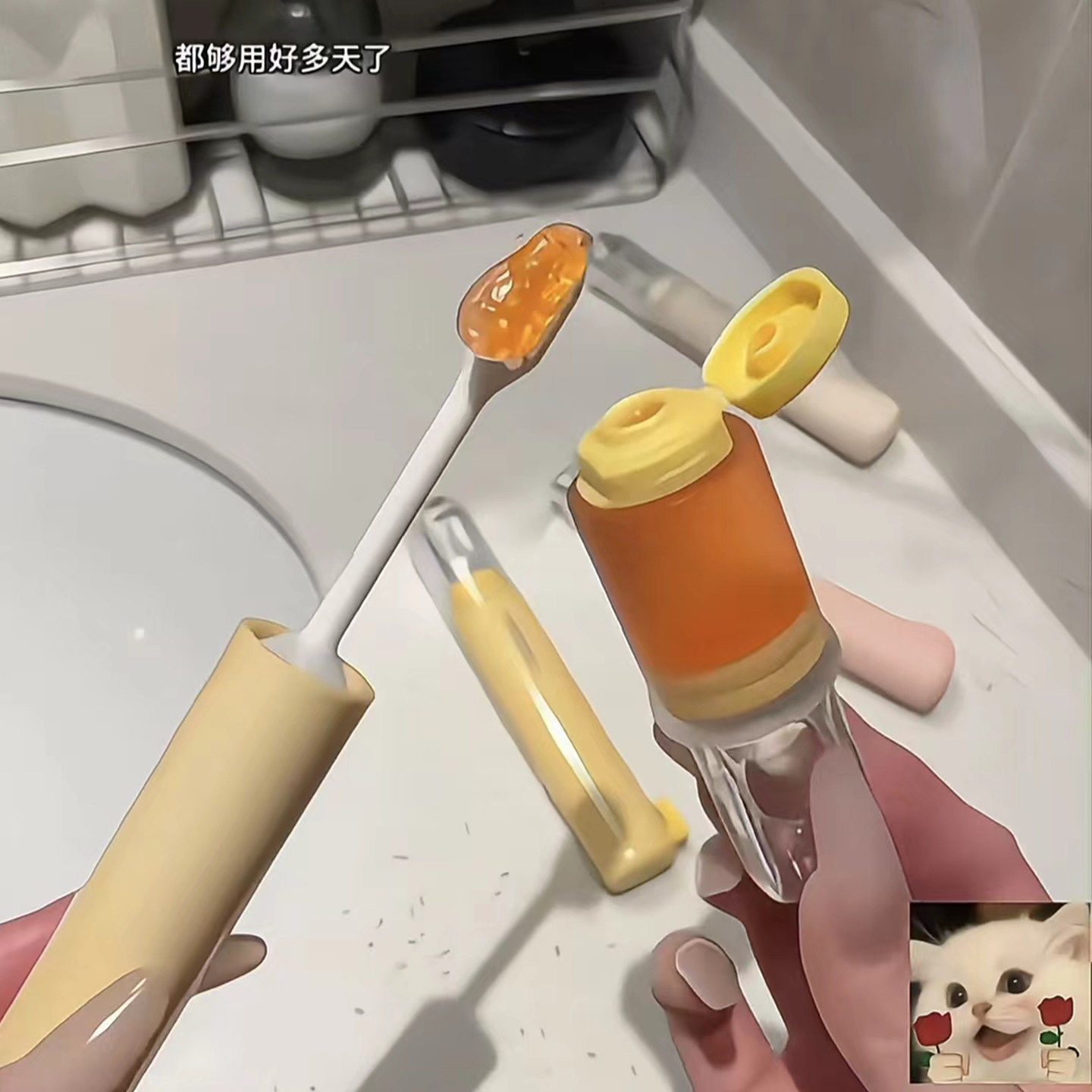 自带牙膏的便携牙刷！二合一牙刷牙膏一体便携式旅行软毛成人套装,淘宝优惠券,粉丝福利购,淘宝优惠卷