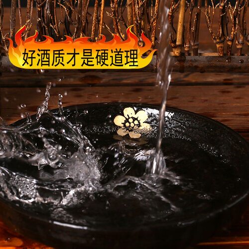 四川绵竹大曲桶装白酒60度高度纯粮食五粮酒高粱原浆散装老酒特价 - 图2