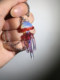 Jellyfish necklace pure handmade glass pendant birthday gift