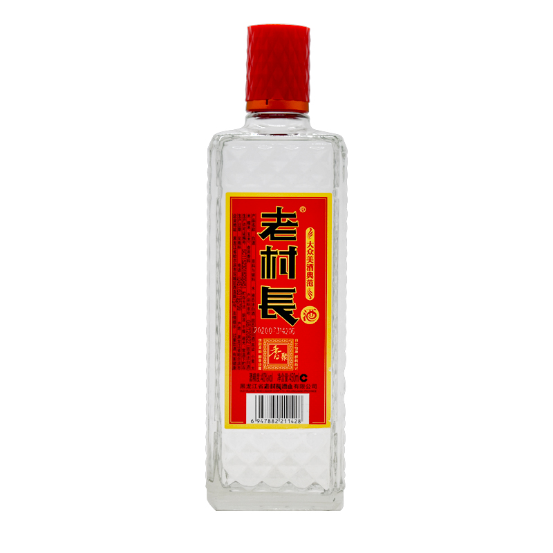 老村长东北香聚白酒口感绵甜醇香淡雅 40度 450ml*1瓶-图0