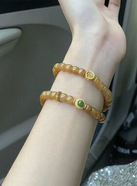 精品糖料且末糖多圈手链高贵百搭