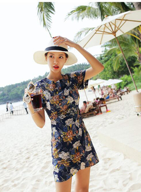 夏季可折叠遮阳帽白色沙滩度假