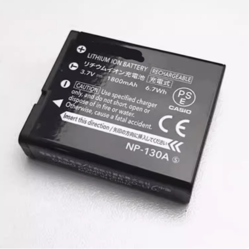 适用卡西欧ZR500 ZR510 ZR700 ZR800数码相机NP-130A电池+充电器 - 图1