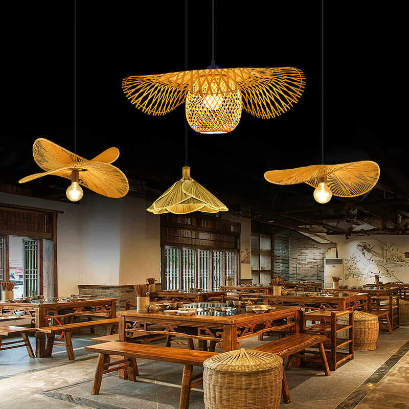 吊灯 创意藤编吊灯 民宿藤艺灯具 餐厅灯 竹编吊灯竹艺灯麻绳吊灯,淘宝优惠券,粉丝福利购,淘宝优惠卷