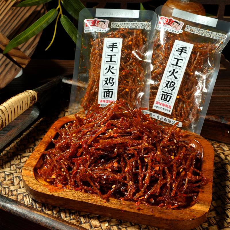 赛1香辣丝火鸡面辣条手工辣味8090儿时怀旧宿舍校园休闲零食美味 - 图1