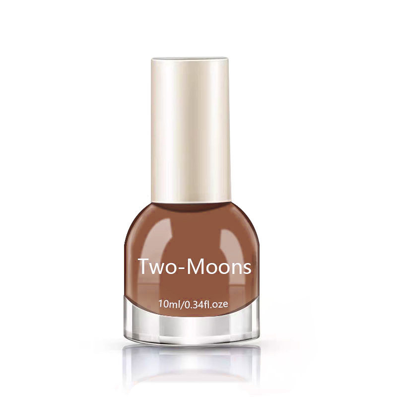 Twomoons网红秋冬指甲油免烤快干不可撕显白圣诞绿色花生酱美甲油,淘宝优惠券,粉丝福利购,淘宝优惠卷