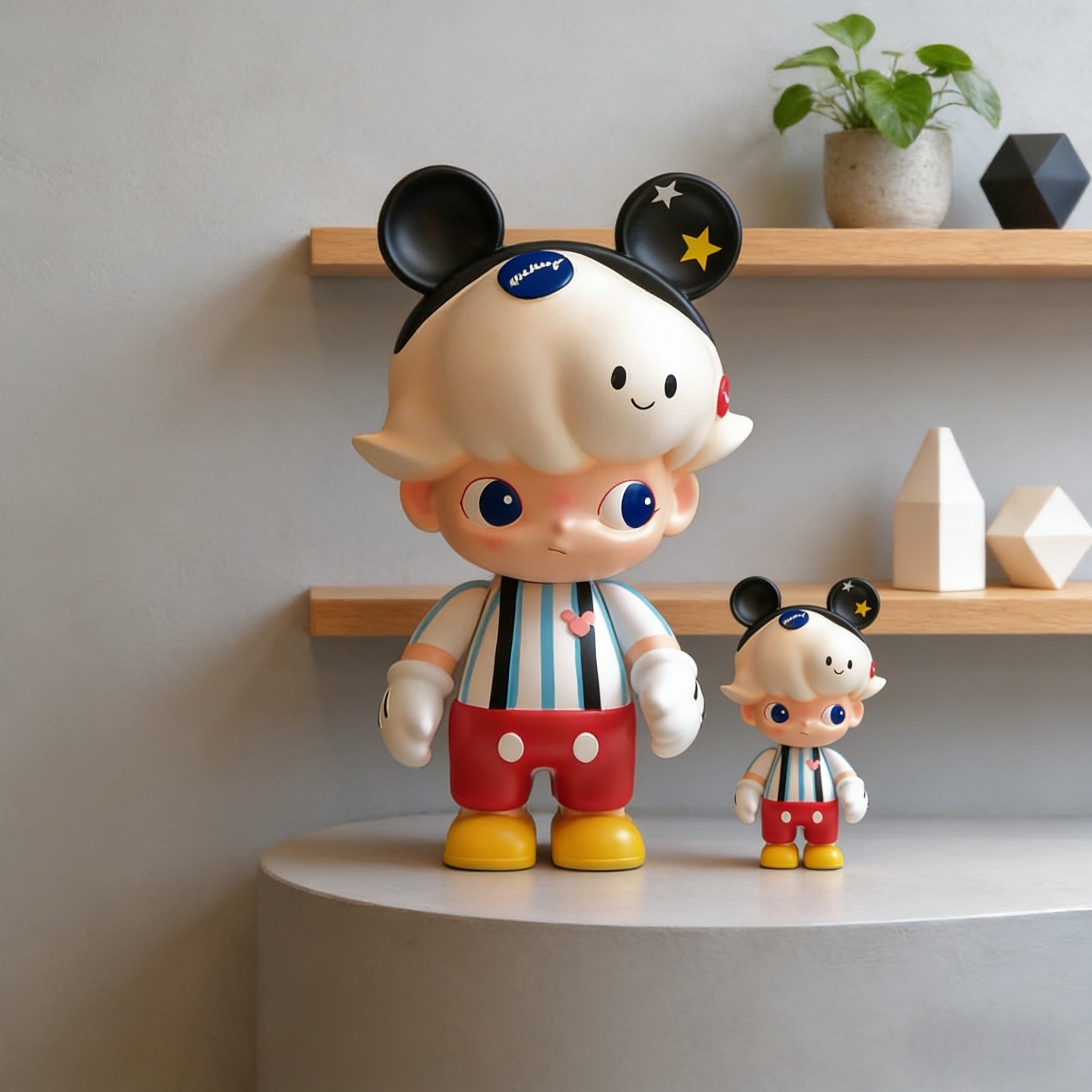 大号米奇DM潮玩摆件客厅电视柜旁玄关房间装饰品乔迁生日礼物,淘宝优惠券,粉丝福利购,淘宝优惠卷