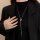 Gulia's atmospheric high-end spiral sweater chain