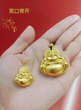 合金吊坠 南非矿金【大肚佛】孟加拉赤金 北欧金 锡金 里外一色