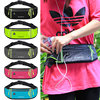 Outdoor sports running waist bag fitness invisible thin mobile phone bag men and women multifunctional marathon close-fitting belt bag