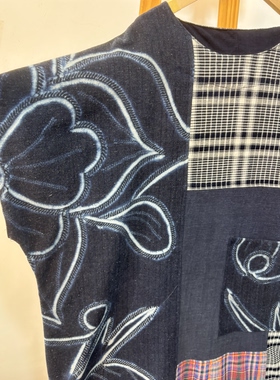 老绣衣服土布衣服古布衣服民族风服饰马甲半裙连衣裙A473