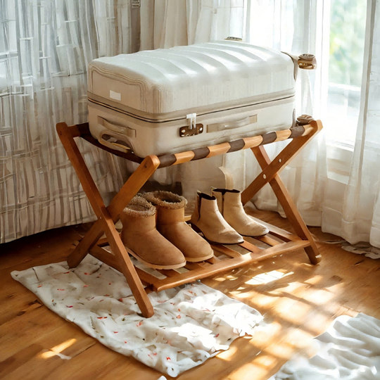 Hotel and B&B folding storage bedroom luggage rack high-end