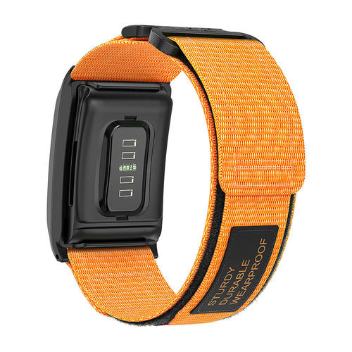 适用Whoop手环尼龙两节表带Whoop4.0尼龙两节款金属环腕带外贸款 - 图3