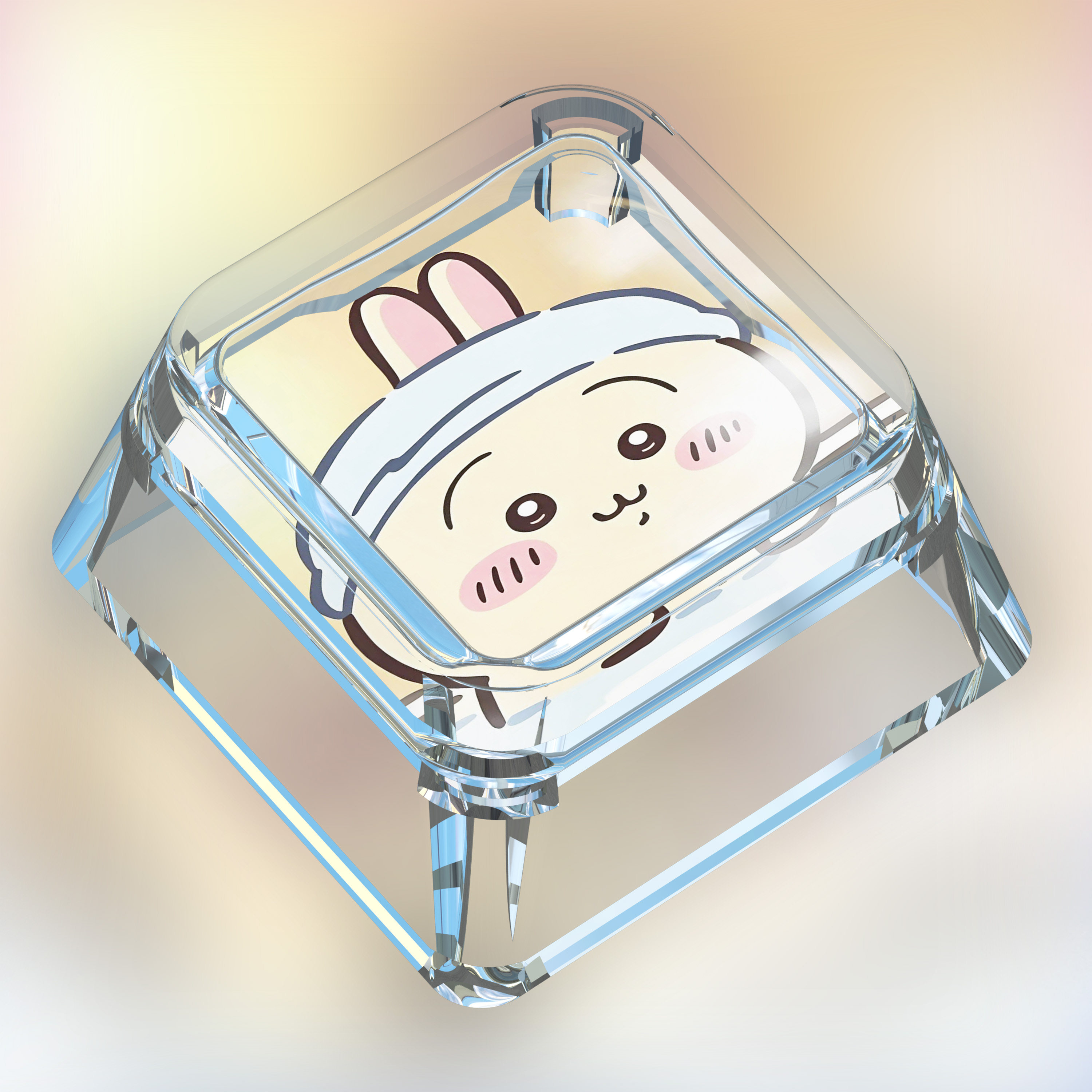 乌萨奇键帽单个表情包卡通节日盲盒机械键盘十字轴透明透光键帽,淘宝优惠券,粉丝福利购,淘宝优惠卷