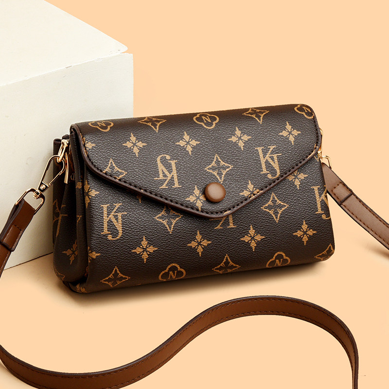 品牌正品老花印花小方包女包2026新款斜挎包百搭单肩斜挎包手机包,淘宝优惠券,粉丝福利购,淘宝优惠卷