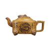 Authentic Yixing purple clay teapot, original mine, high temperature gold section, humble room, Ming Longteng Sihai teapot, high-end teapot, tea set gift
