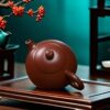 Authentic Yixing purple clay pot ore old purple clay Tianyuan Wendan pot high-end kung fu teapot tea set gift