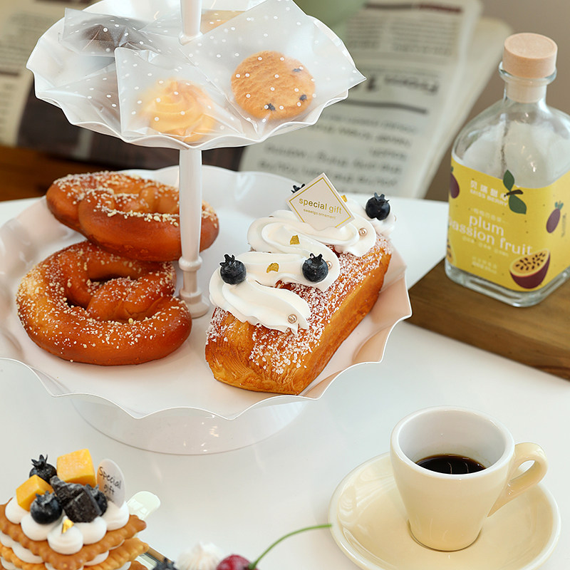 仿真三层夹心饼干 奶油水果蛋糕模型 假糕点摆件橱窗展示拍摄道具,淘宝优惠券,粉丝福利购,淘宝优惠卷