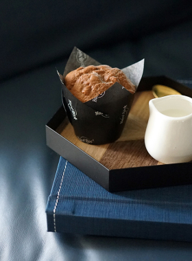 仿真郁金香杯子蛋糕美食摄影道具