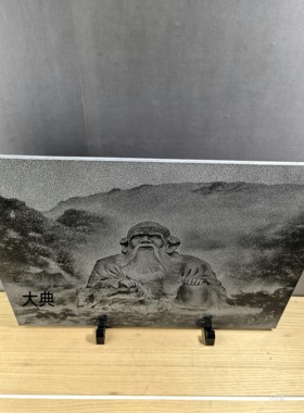 大典石影雕老君岩惠安传统手工艺纯手工雕刻家居装饰办公桌面摆件