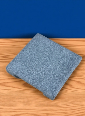 天然青石四方壶承底座整石雕刻干泡台茶盘玄关禅房办公室装饰摆件