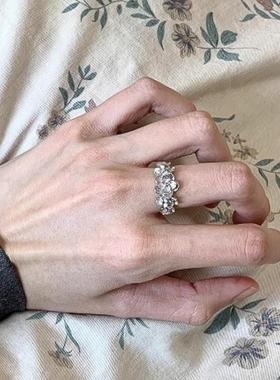 春日来信中古风桃花戒指