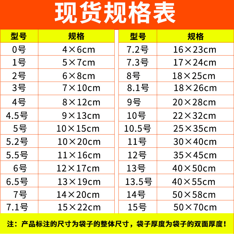 密封袋透明自封袋加厚食品包装袋子塑料袋PE封口袋分装塑封批发,淘宝优惠券,粉丝福利购,淘宝优惠卷