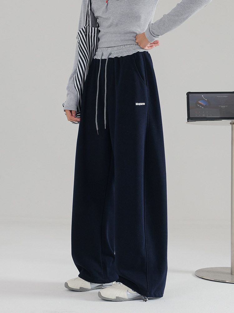 女大童运动裤2026新款春装初中生休闲弯刀裤宽松学生裤子薄款卫裤,淘宝优惠券,粉丝福利购,淘宝优惠卷