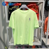 Li Ning, летняя футболка, спортивный дышащий спортивный костюм с круглым воротником