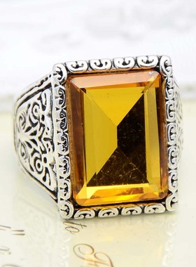 简约时尚欧美潮男防宝戒指/指环