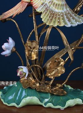 欧式风书房玄关工艺品创意陶瓷
