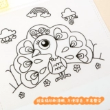 Экологичная льняная сумка, художественный набор материалов из нетканого материала для детского сада, DIY, граффити