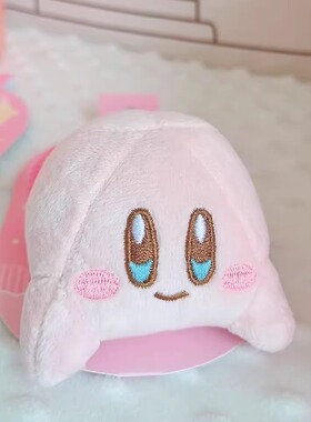 日系可爱星之卡比发夹毛绒公仔无痕刘海发夹装饰夹子饰品侧边夹