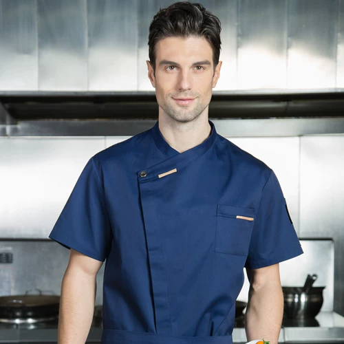 Гостиничный шеф-повар Рабочая одежда с длинным коротким рукавом чисто хлопчатобу