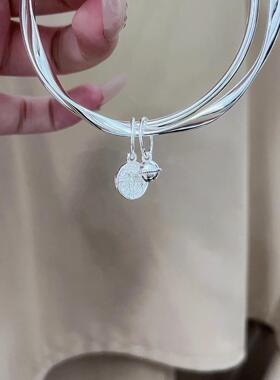 阿星手作足银莫比乌斯环闭口手镯