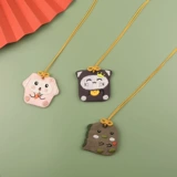 Защитный амулет ручной работы, брелок для начинающих, набор материалов, с вышивкой, «сделай сам»