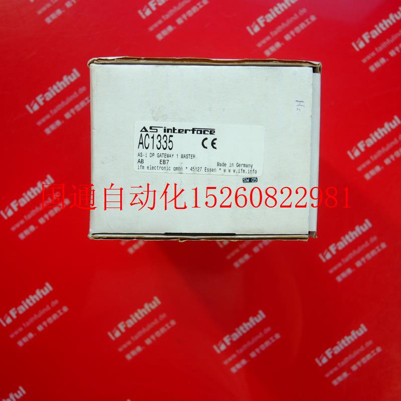 议价 AC1335 易福门全新AS-I SmartLink DP 模块 AS-i DP现货 - 图0