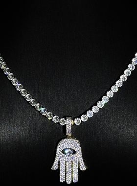 Mr.Bling男女通用间金法蒂玛吊坠