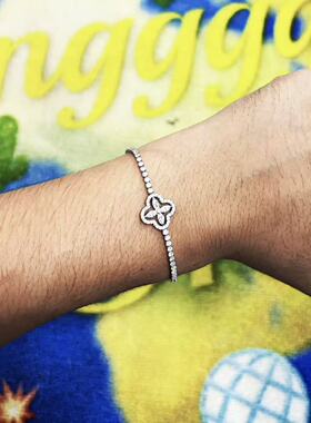 Mr.Bling不掉色四叶草网球手链