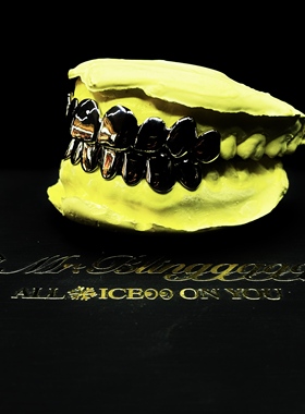 Mr.Bling私人定制上8下8无钻牙套