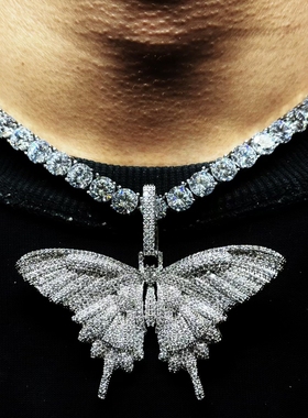 Mr.Bling伊莎贝尔蝴蝶情侣吊坠