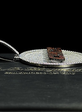 私人定制字母CANDY旋转圆盘吊坠