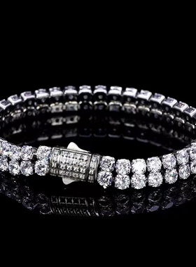 Mr.Bling精钢不掉色双排钻手链