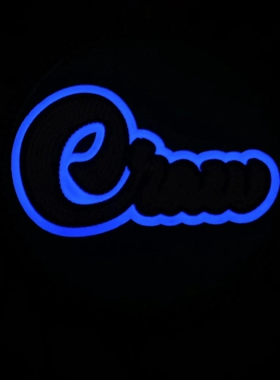 Mr.Bling私人订做夜光圆饼猪鼻链