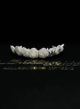 Mr.Bling上八下八字母定制牙套
