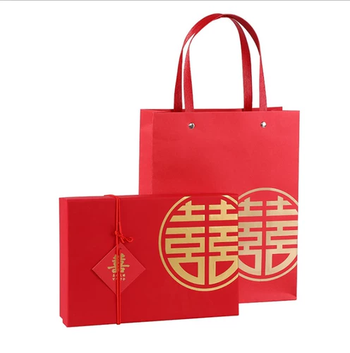 Подарочная коробка Douyin То же китайский большой красный Hi Свадебная коробка гандикап обложка титана Свадьба плавная знаменитость сахарная коробка