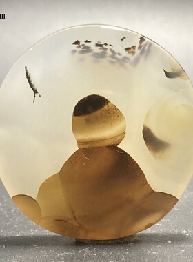 象形画面玉石树枝玛瑙牌子