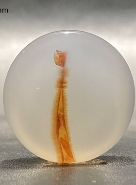 沃工坊海洋玉髓管子吊坠