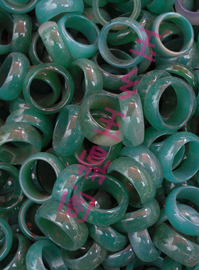 玉髓手工玛瑙时尚风多色可选戒指